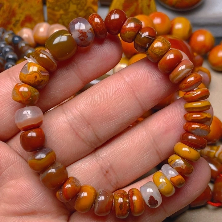 玛瑙/玉髓未镶嵌手串