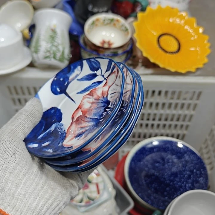 欧式陶瓷餐具杯碗盘微瑕介意慎拍