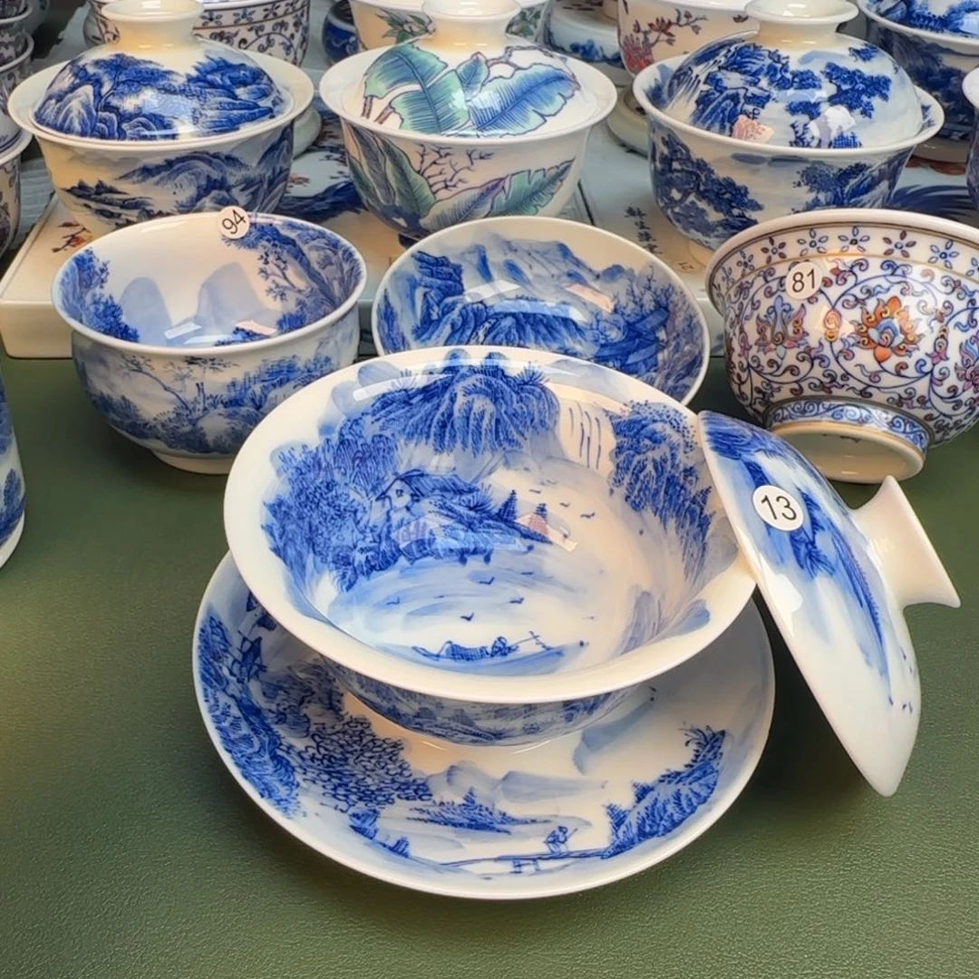 纯手工纯手绘茶具13