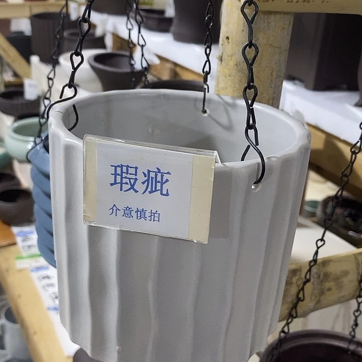 紫砂花盆水培盆发无孔