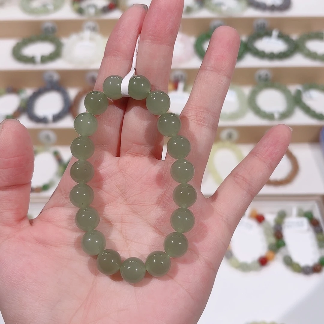 和田玉未镶嵌手链a