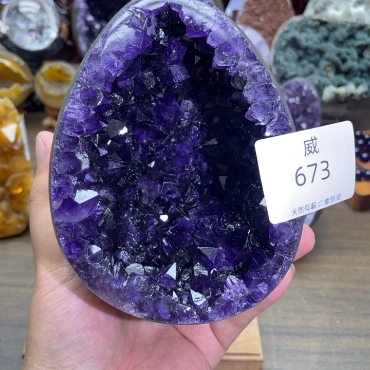 水晶未镶嵌珠宝半成品