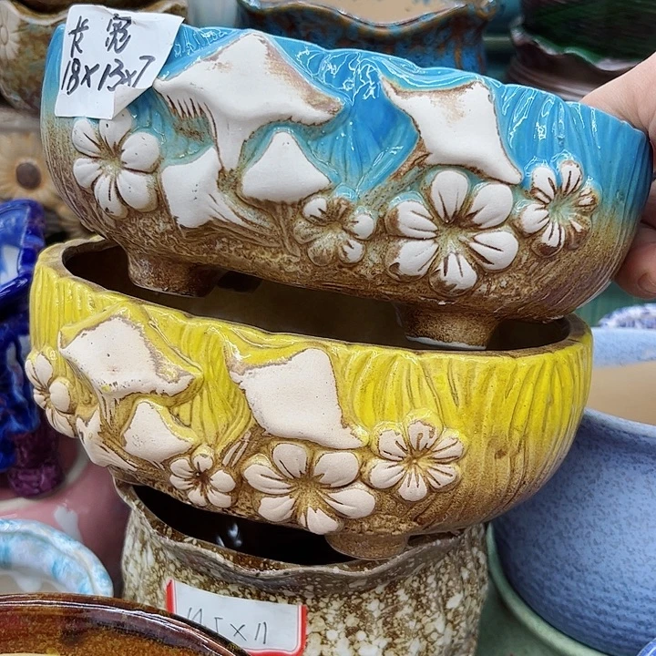多肉绿植陶瓷花盆