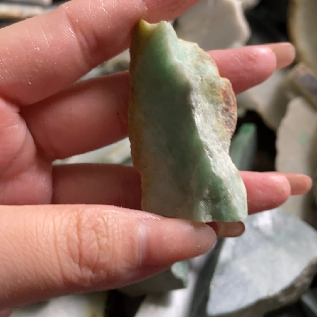 翡翠未镶嵌挂件天然翡翠