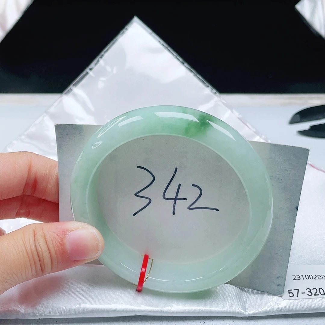 翡翠未镶嵌手镯57+正圈