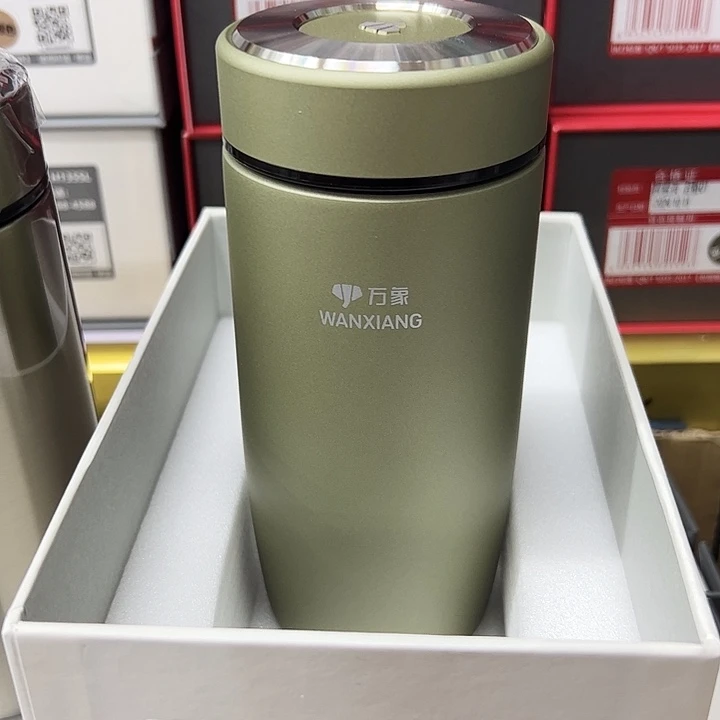 万象保温杯f96-460绿