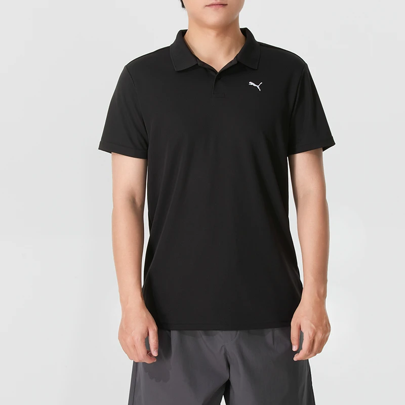 彪马男装翻领短袖2025新款商务运动POLO衫T恤宽松休闲上衣 528699