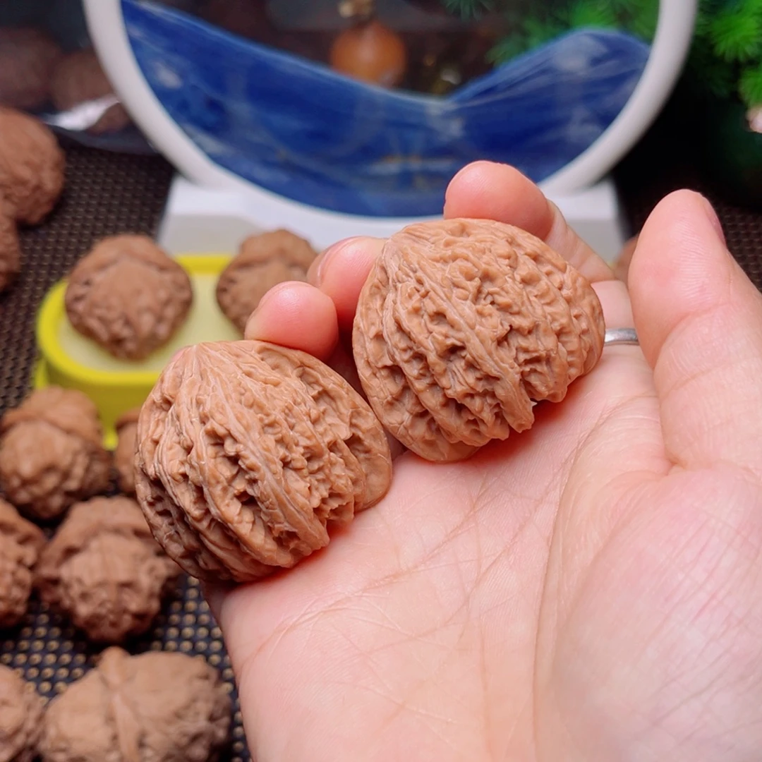 吊坠文玩核桃密纹40