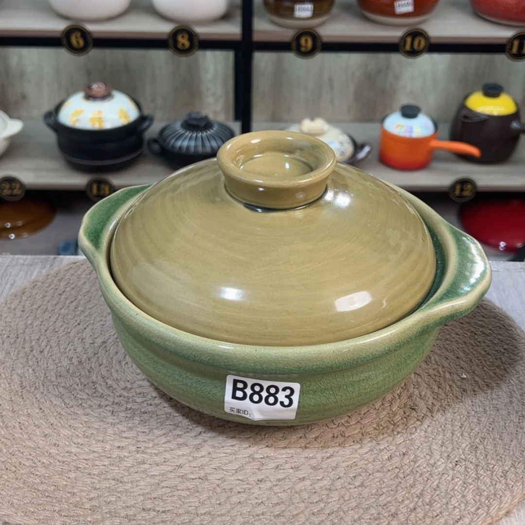 【闪购商品】2升粗陶砂锅微瑕疵品883