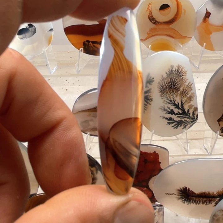 玛瑙/玉髓吊坠(不含链)未镶嵌