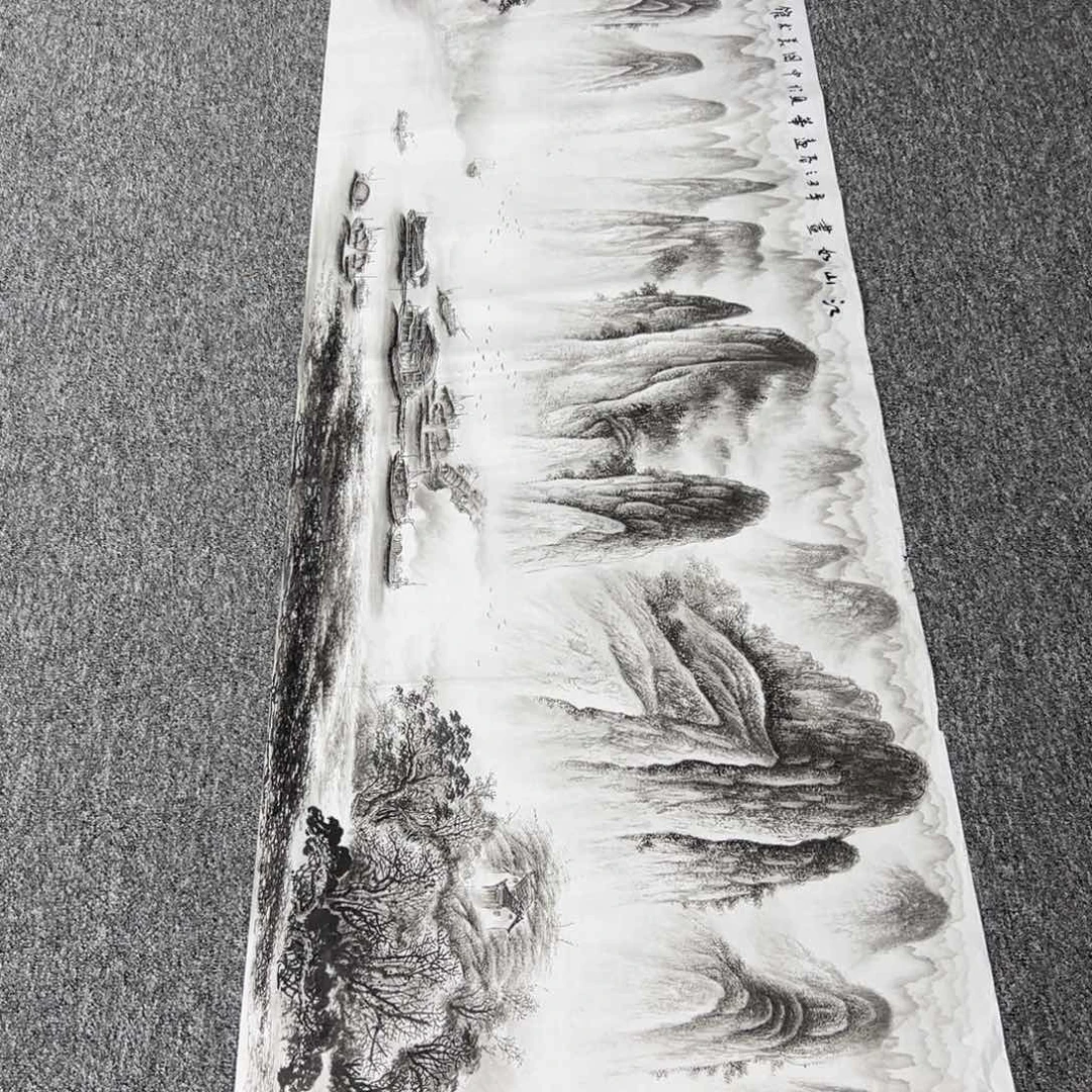 国画雨****?国画作品展览欣赏