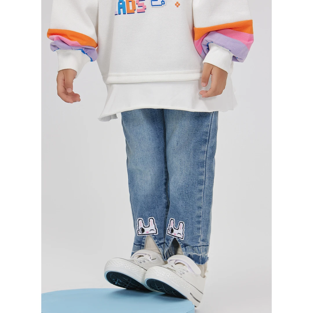 男生女生女小童牛仔裤NPNEJ32759A