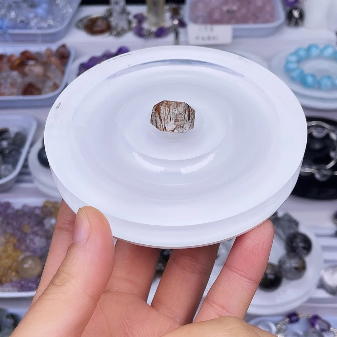 水晶水晶单珠未镶嵌