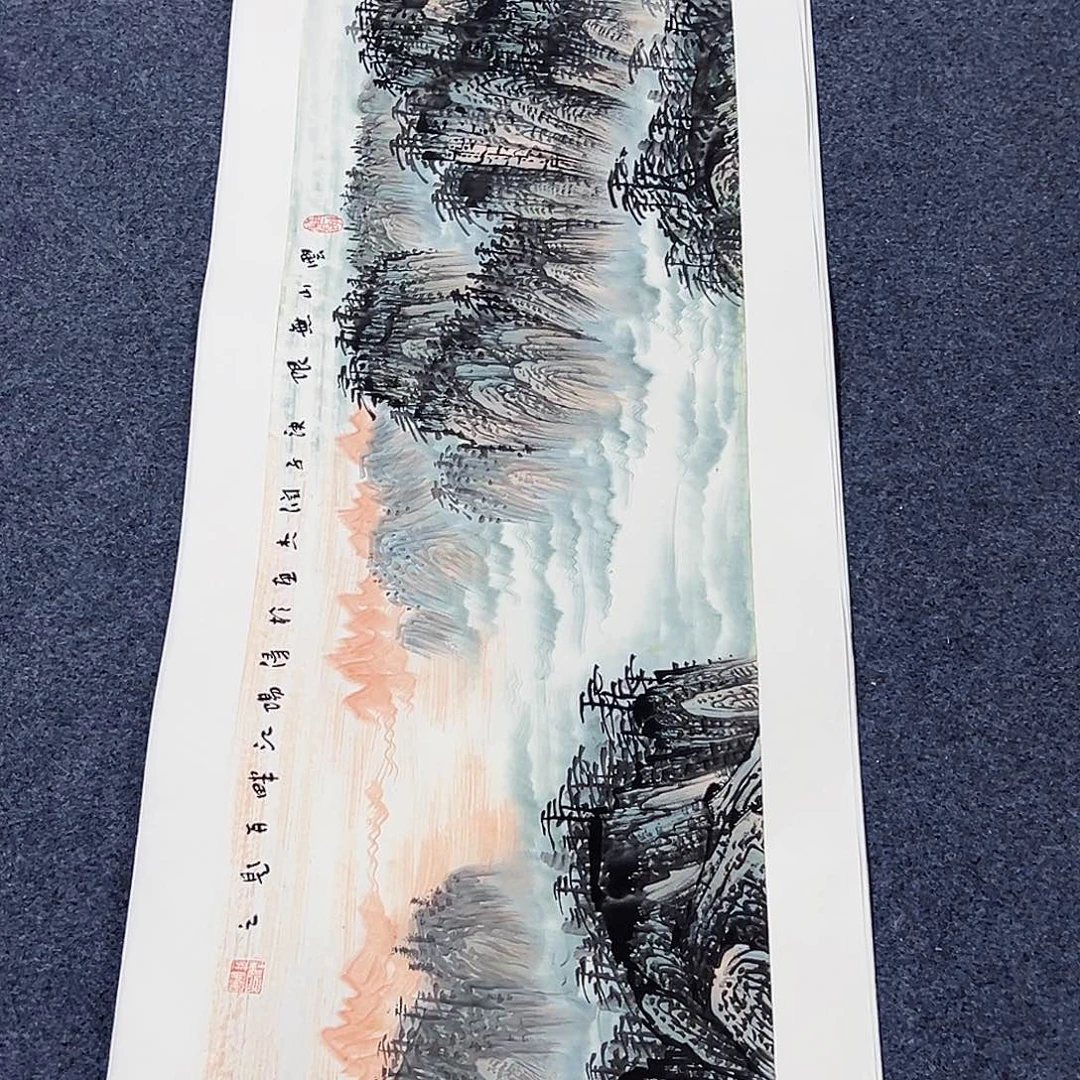 国画事事顺心如意万事如意