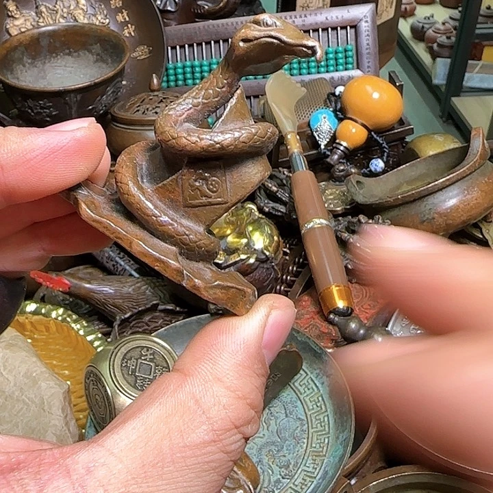 铜器办公室茶室摆件