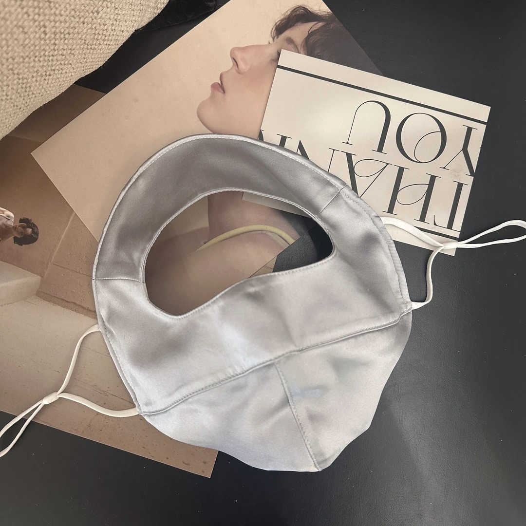 100桑蚕丝19姆米素绉缎｜舒适丝滑防嗮真丝口罩脸基尼-MY5864
