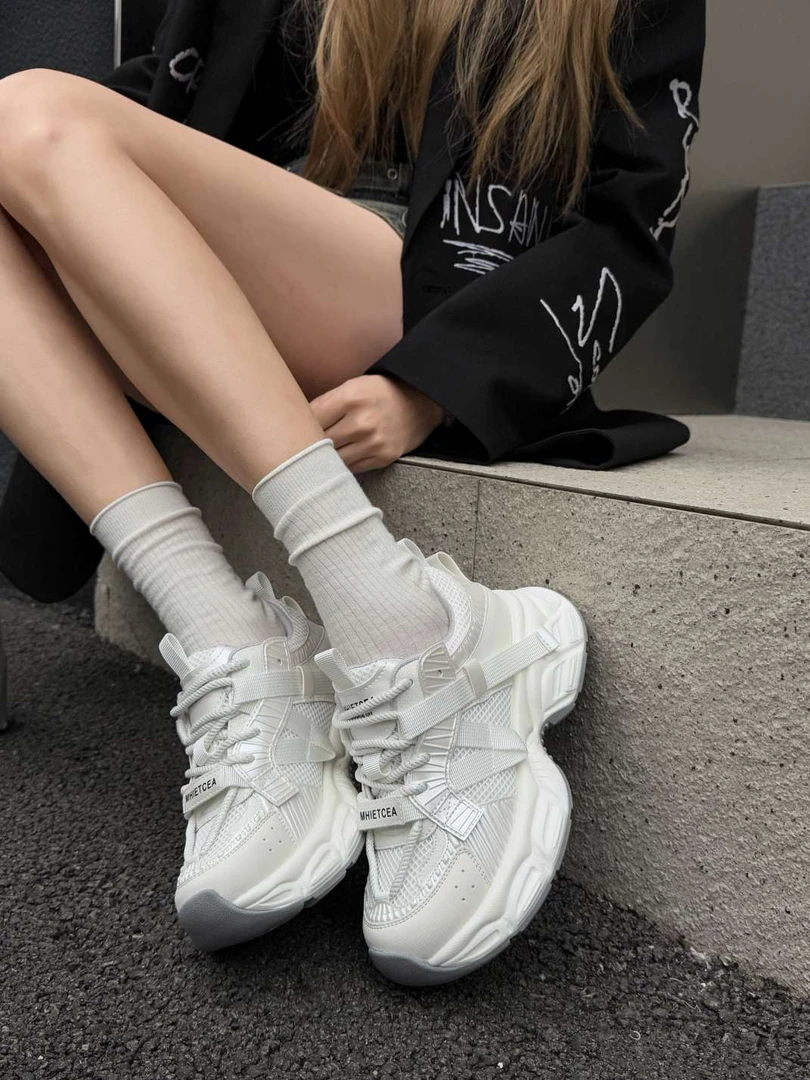 （刘敏服装）609002款春款休闲老爹鞋时尚厚底