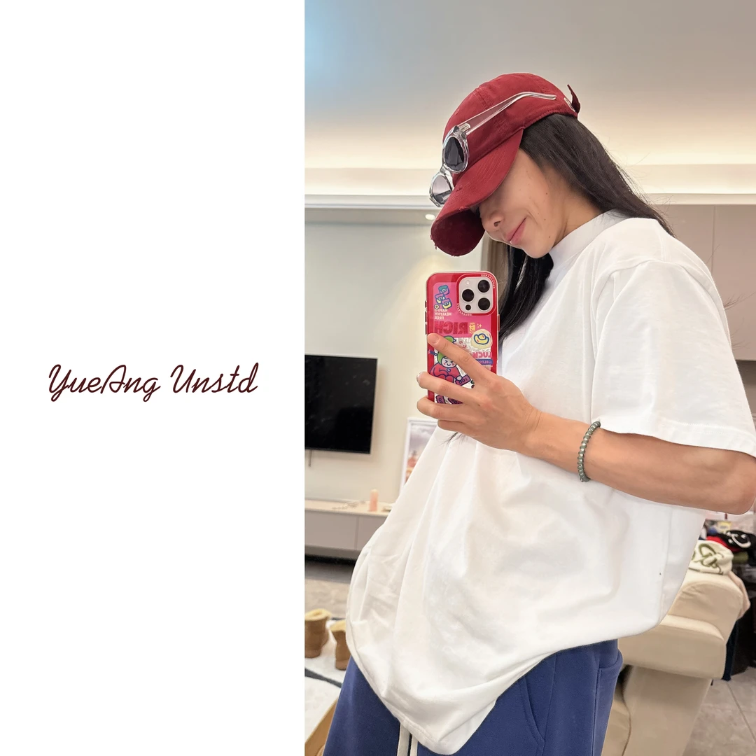 YueAng Unstd 痒痒家 巴家调性 净版百搭重磅大T恤230克21018