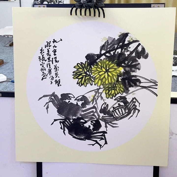 国画张圣敏先生纯手绘作品