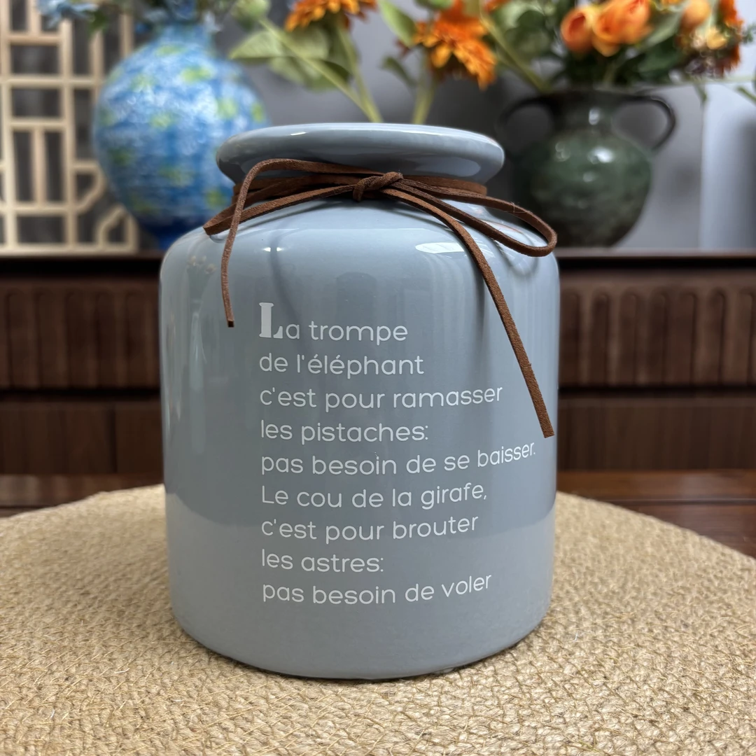 景德镇陶瓷艺术花瓶（不带花）