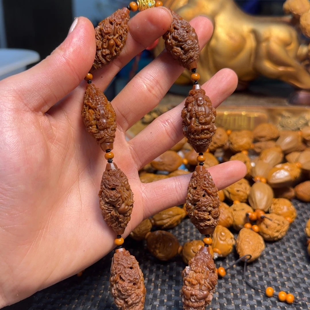 橄榄核手串/手链九龙万佛