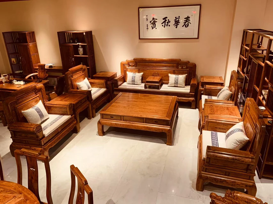 檀香木（螺穗木）加大清风十一件