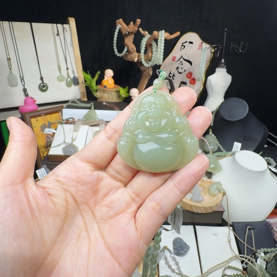 平***福颈饰未镶嵌和田玉