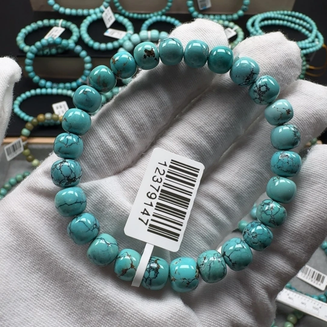 绿松石未镶嵌挂件