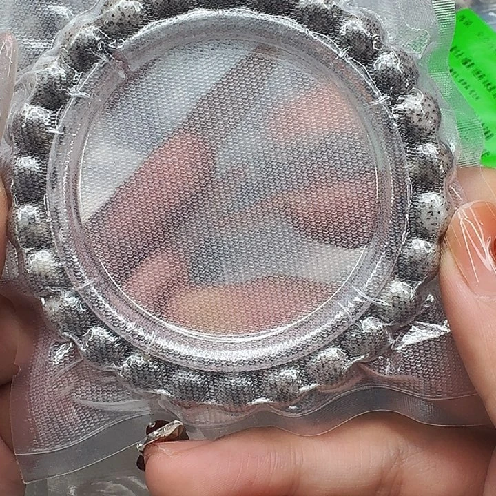 星月菩提手串321高端黑灰星月菩提98桶单圈