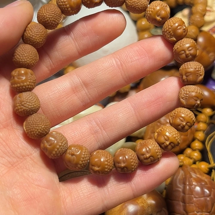 橄榄核手串/手链猴头1.1宝宝佛