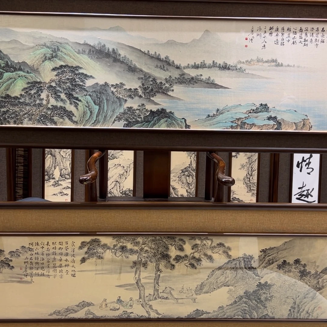 白***子国画亲笔手绘作品