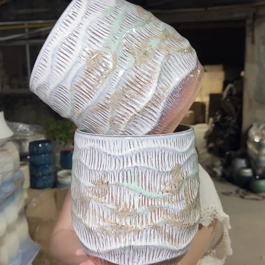 花盆紫砂高21口18
