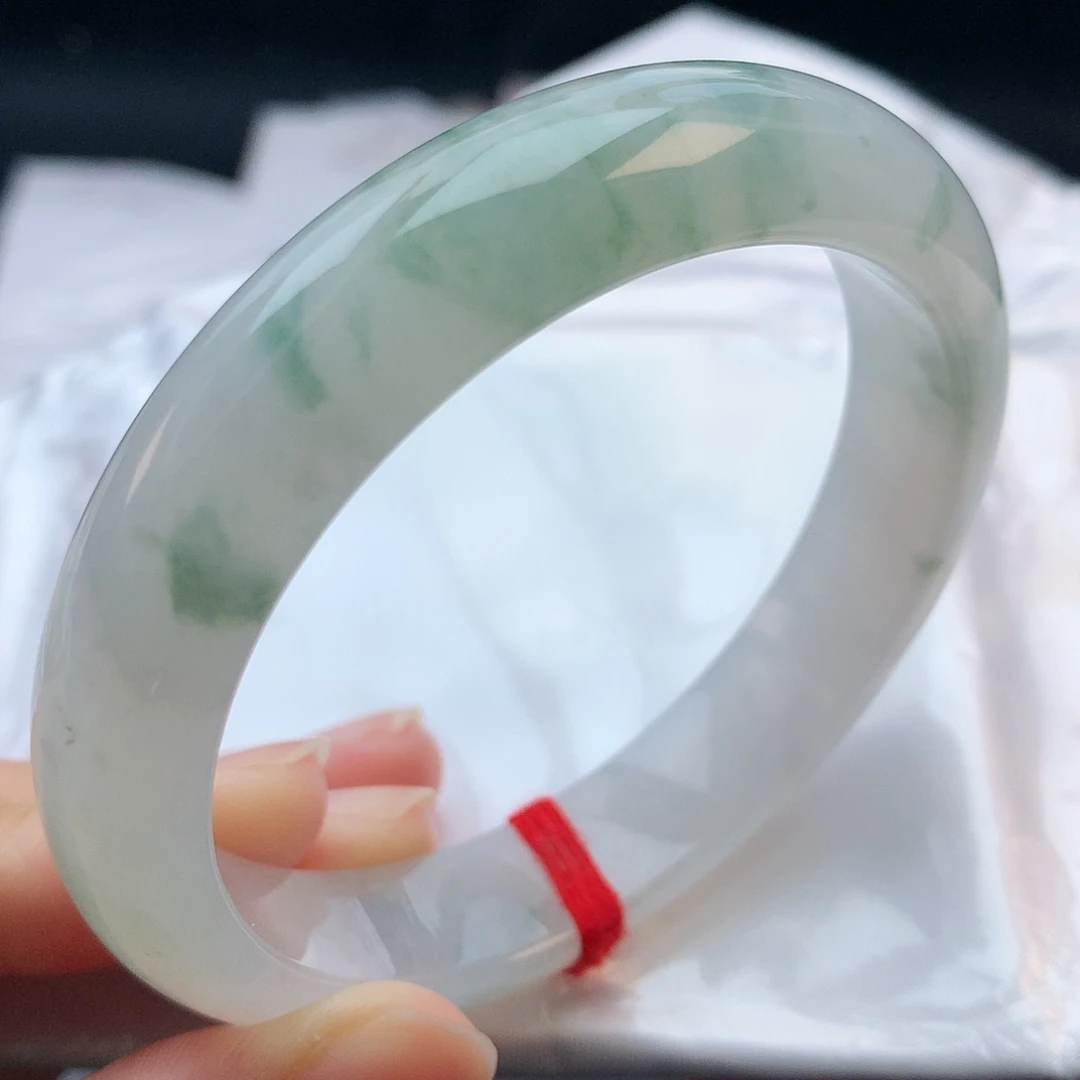 翡翠手镯未镶嵌59圈口882729