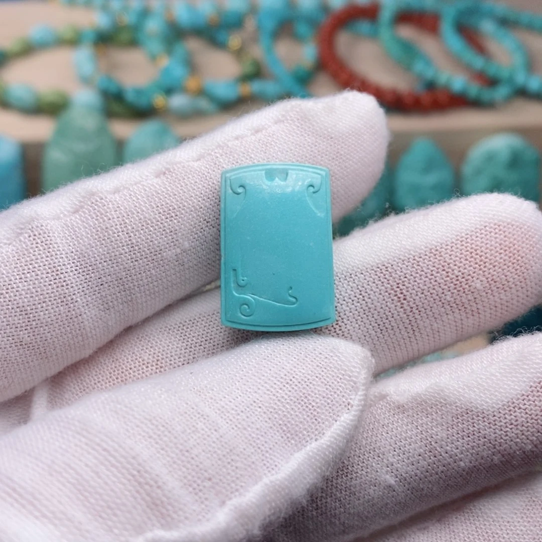 绿松石挂件未镶嵌