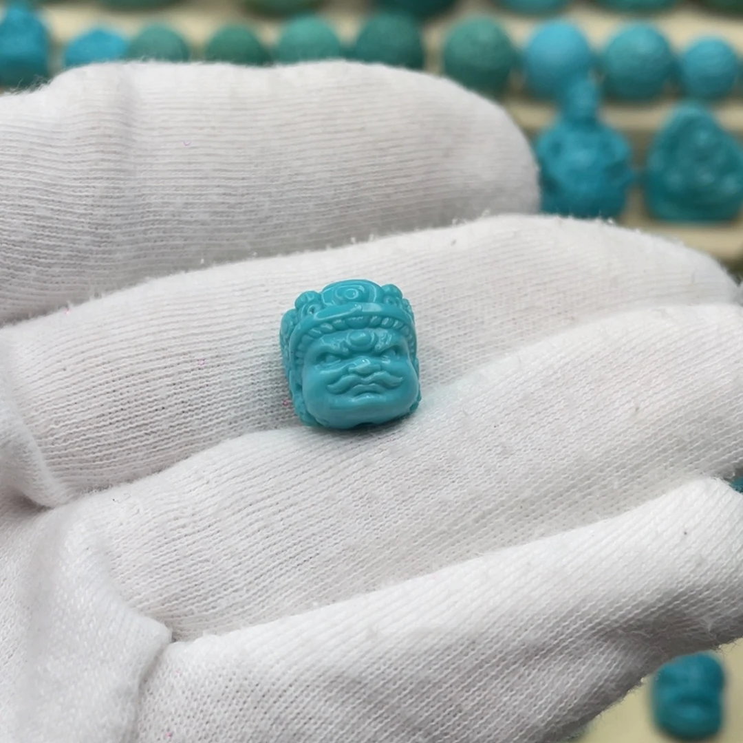 绿松石未镶嵌颈饰卡12.3-13-10.7