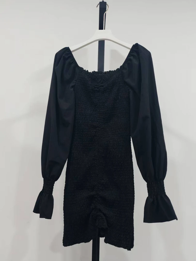 W170 圆领短款连衣裙 默认微瑕 无运费险 接受不了勿拍