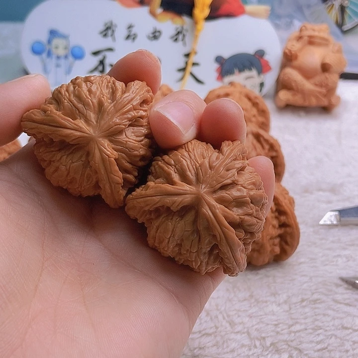 吊坠文玩核桃活*三棱