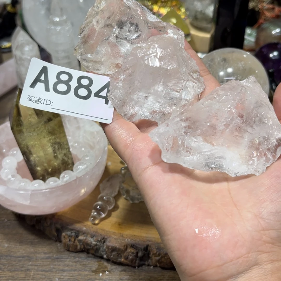 水晶珠宝半成品未镶嵌兰**师多样性发三个微瑕