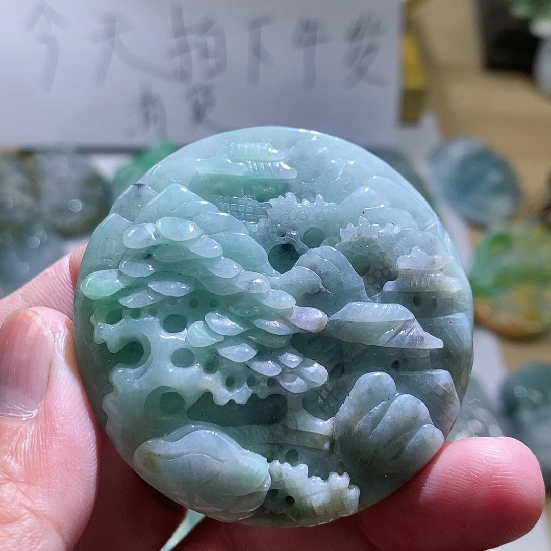 【闪购商品】翡翠颈饰未镶嵌111111111111