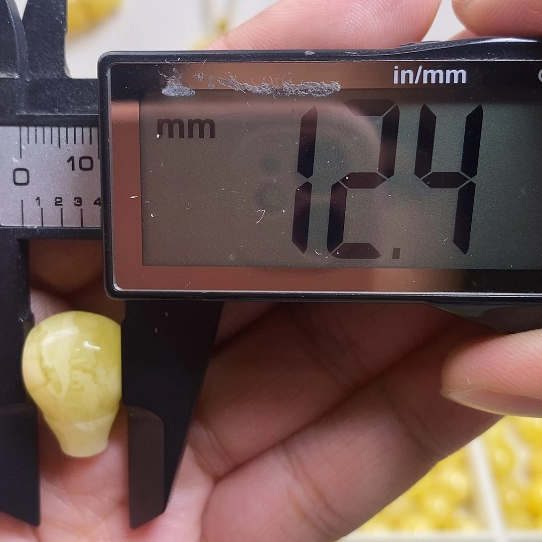 裸石琥珀未镶嵌Z****I蜜蜡三通