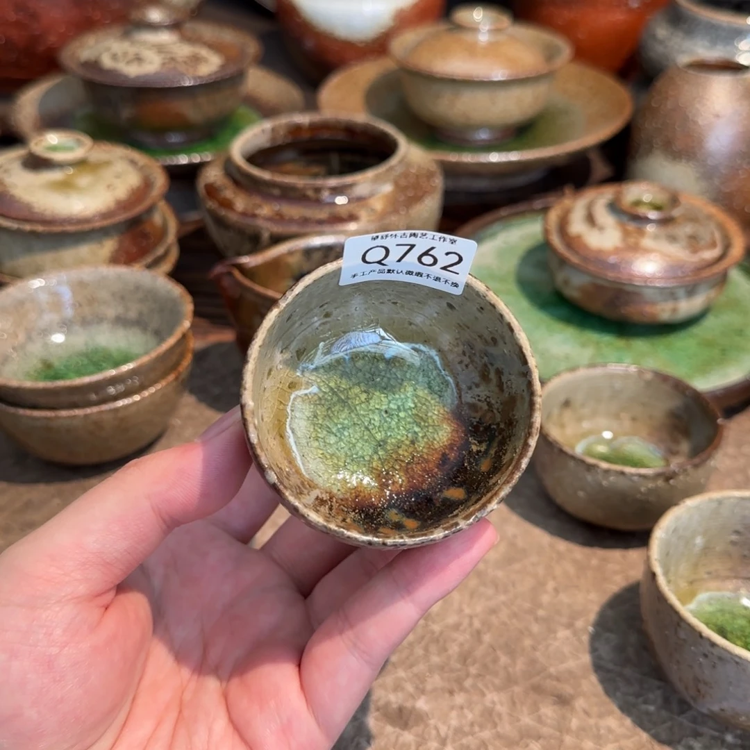 手工茶器非柴烧Q762不规则