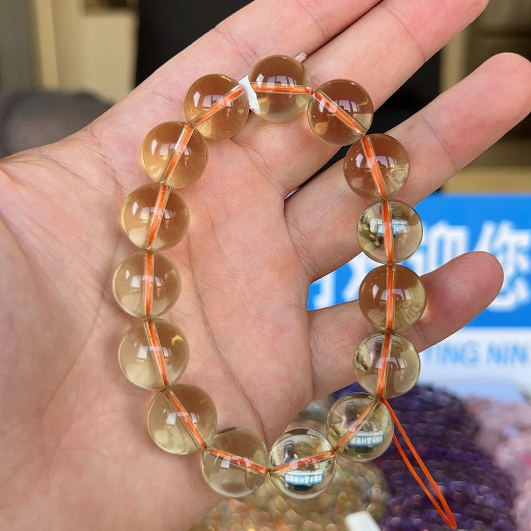 水晶手链未镶嵌天然水晶手链