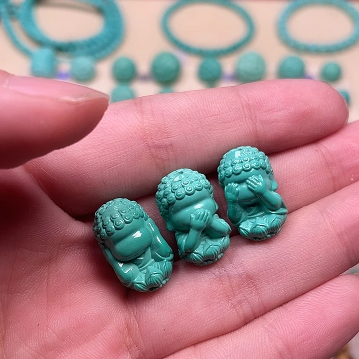 云见家匠心雕刻手工配饰，宝宝佛