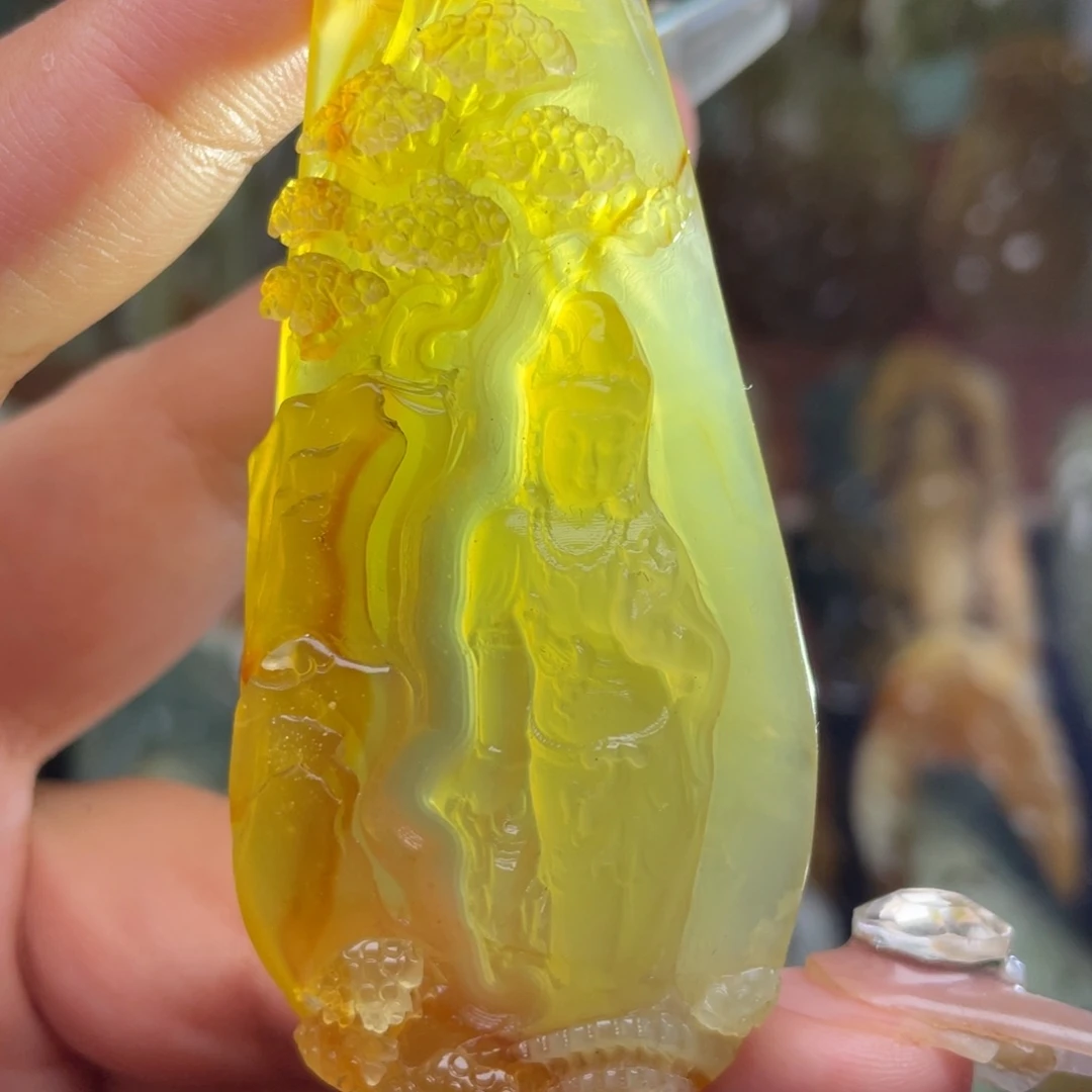 未镶嵌蛇纹石玉手链