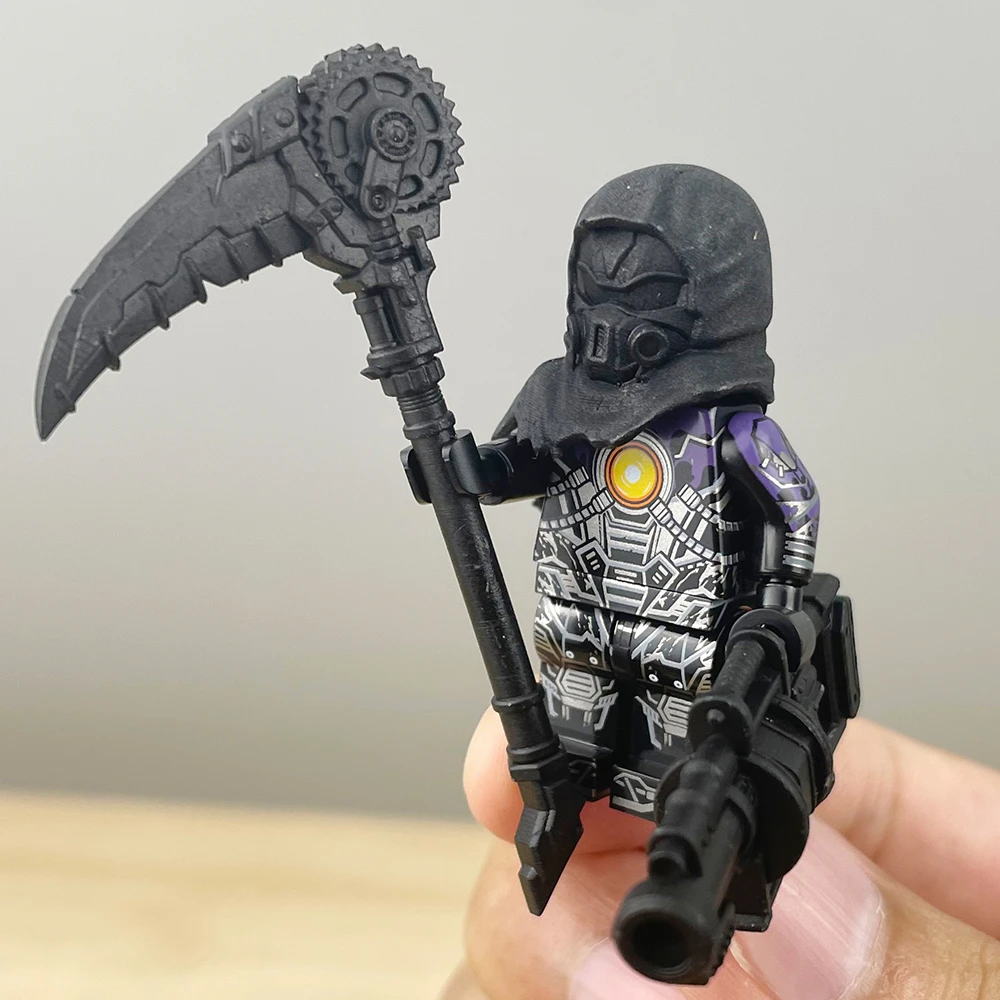 吃鸡系列和平精英地铁逃生BOSS托雷斯怀特七级套动力机甲积木玩具