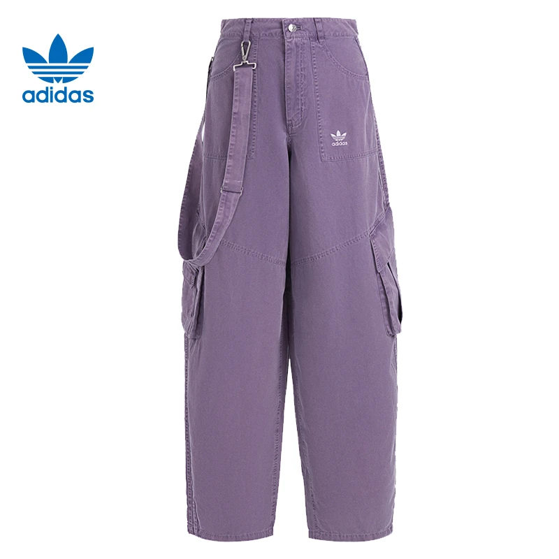 流光风adidas阿迪达斯三叶草女子运动休闲长裤裤子KH1179