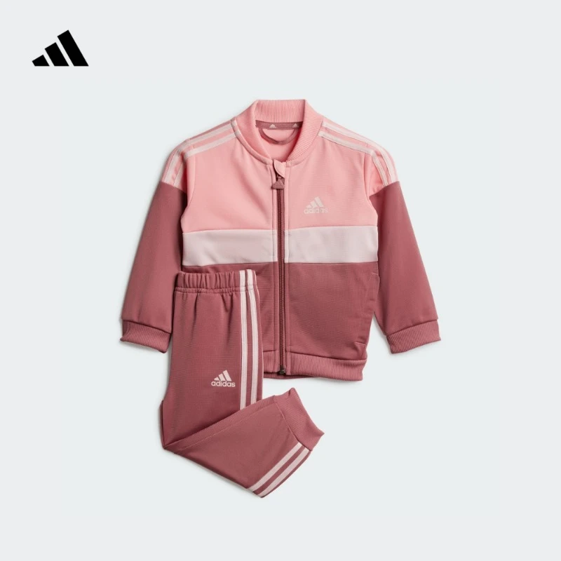 adidas阿迪达斯官方儿童装女婴童欧若风春秋长袖儿童套装 IV7380