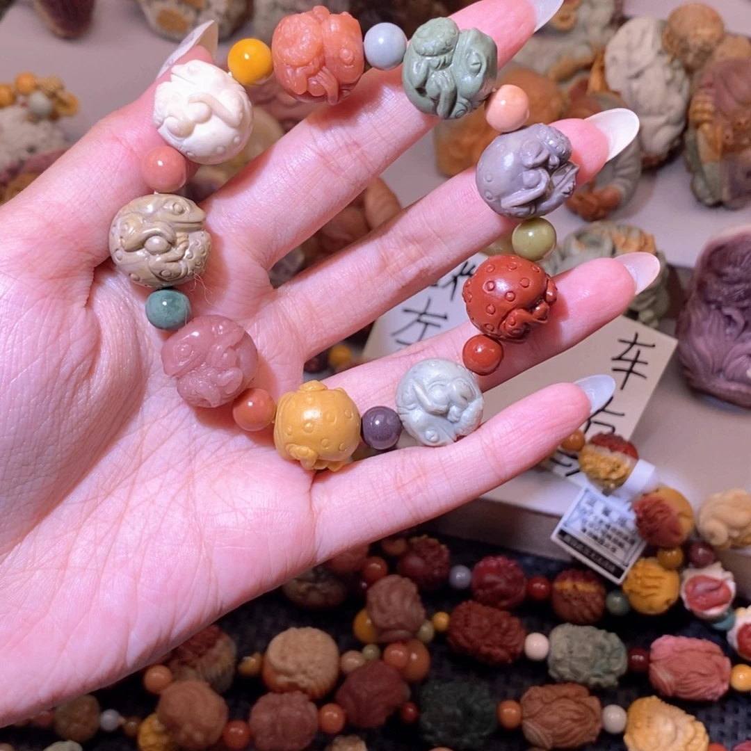 石英质玉（阿拉善玉）未镶嵌手链