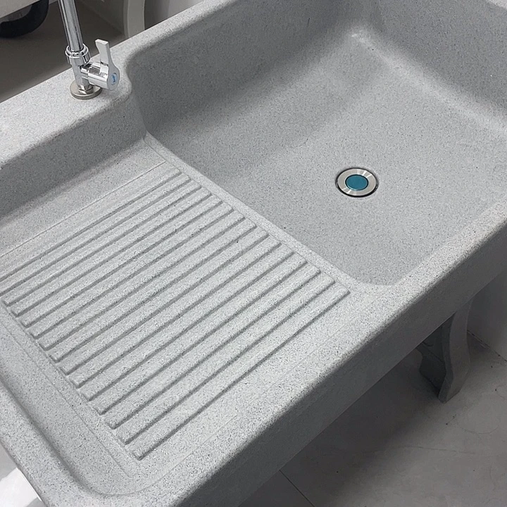 普***祥石英石平边无挡水90*58*80灰