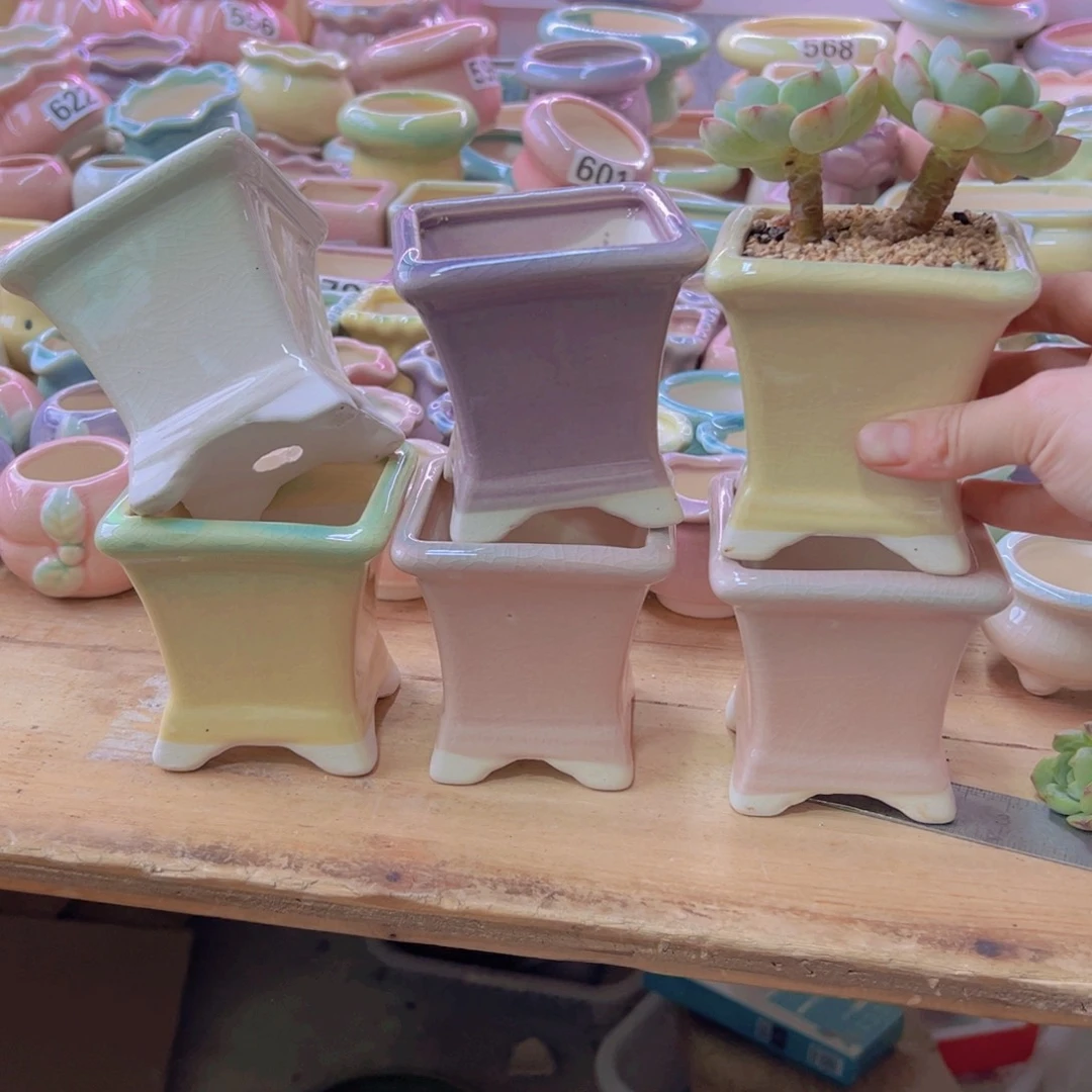 陶瓷花盆当场凑满12包邮